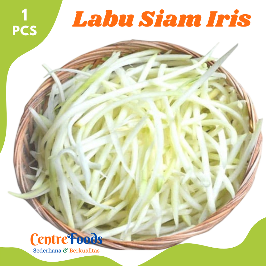 

LABU SIAM Iris - Sayur Labu Jipang Iris Fresh | 1.000gr [ Harga Per KG ]