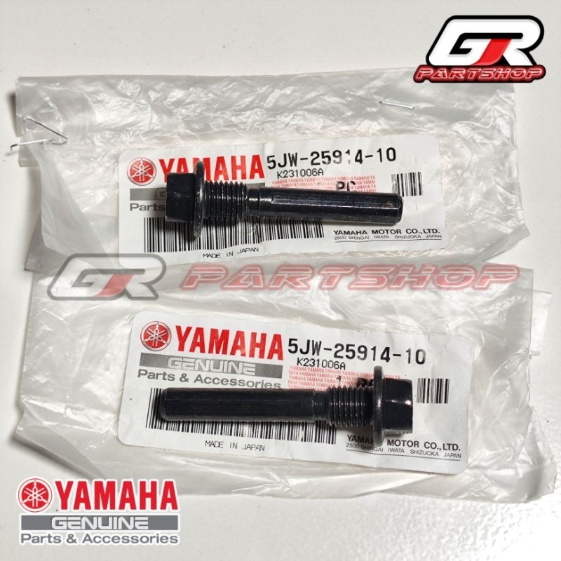 BAUT PIN SLIDE KALIPER REM DEPAN SET F1ZR NOUVO VEGA-R JUPITER-Z SCORPIO RXKING RX KING NEW ORIGINAL