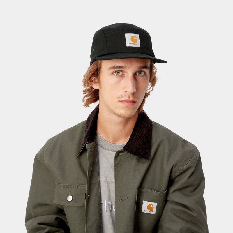 TOPI / CAPS CARHARTT WIP - BACKLEY CAP BLACK ORIGINAL