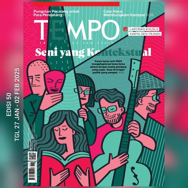 MAJALAH TEMPO EDISI BULAN JANUARI 2025