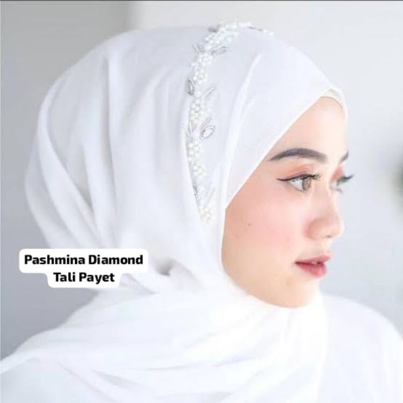 Hijab Pashmina Diamond Tali Payet