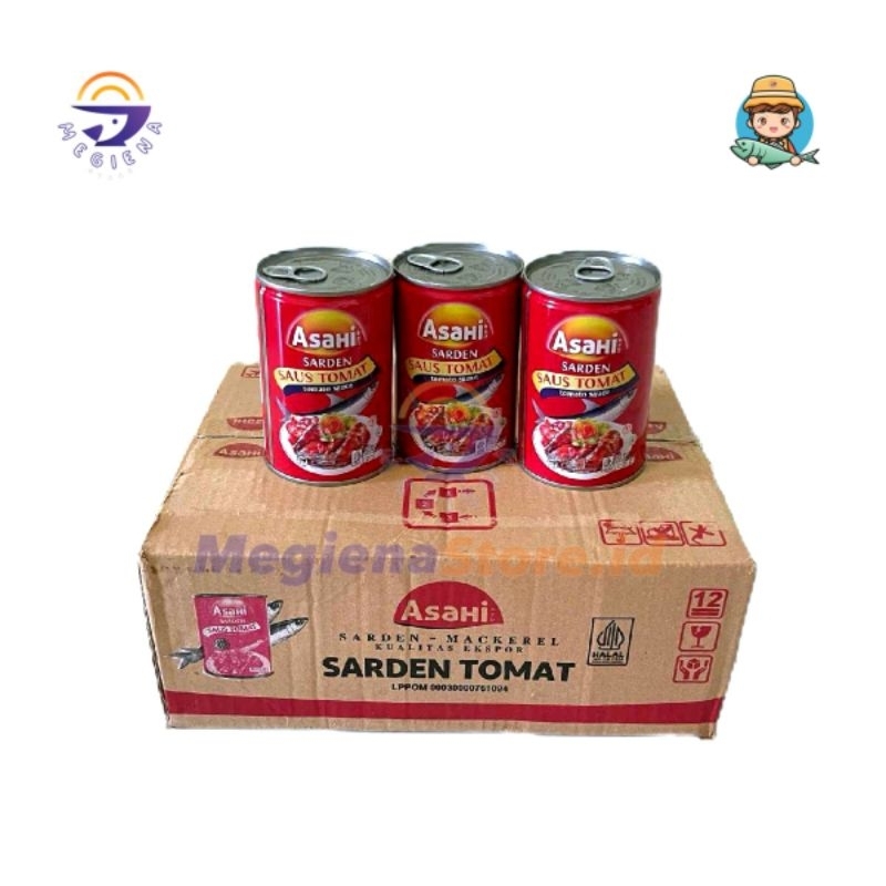 

Maknyuss1 Asahi Sarden Saus Tomat Mackerel 425 Gr