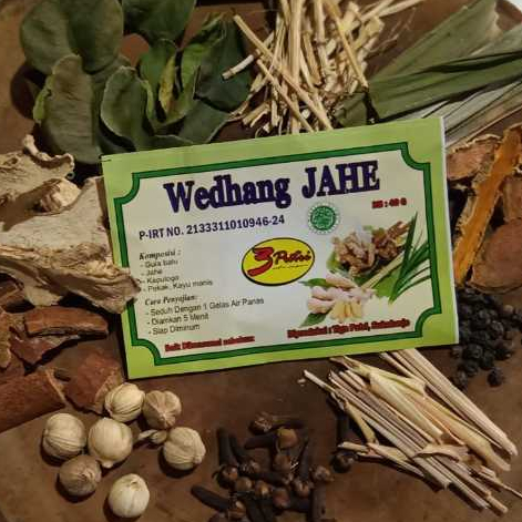 

Wedang Jahe Khas Solo isi 10 pcs Include Gula Batu