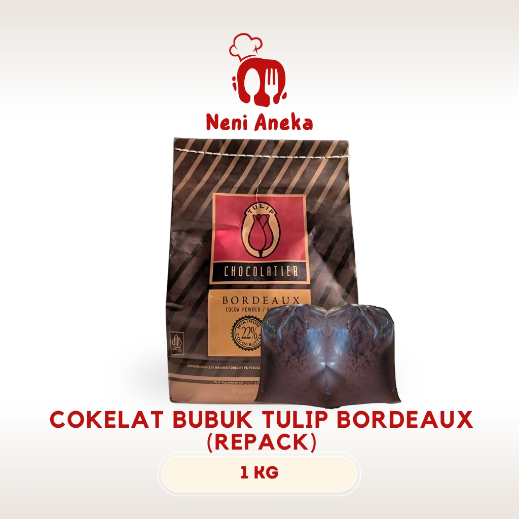 

TULIP Coklat Bubuk Bordeaux Cocoa Powder - 1kg