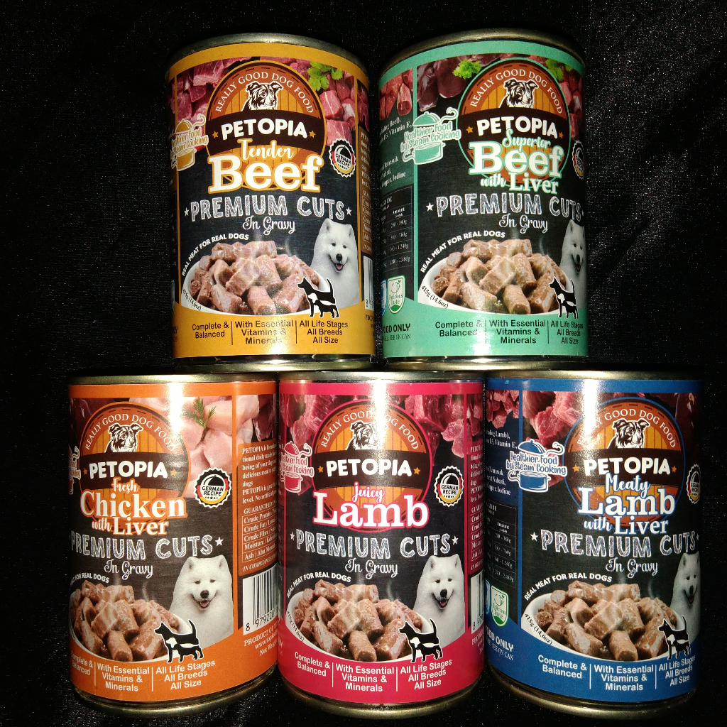 Petopia Can Premium Cuts in Gravy 415gr