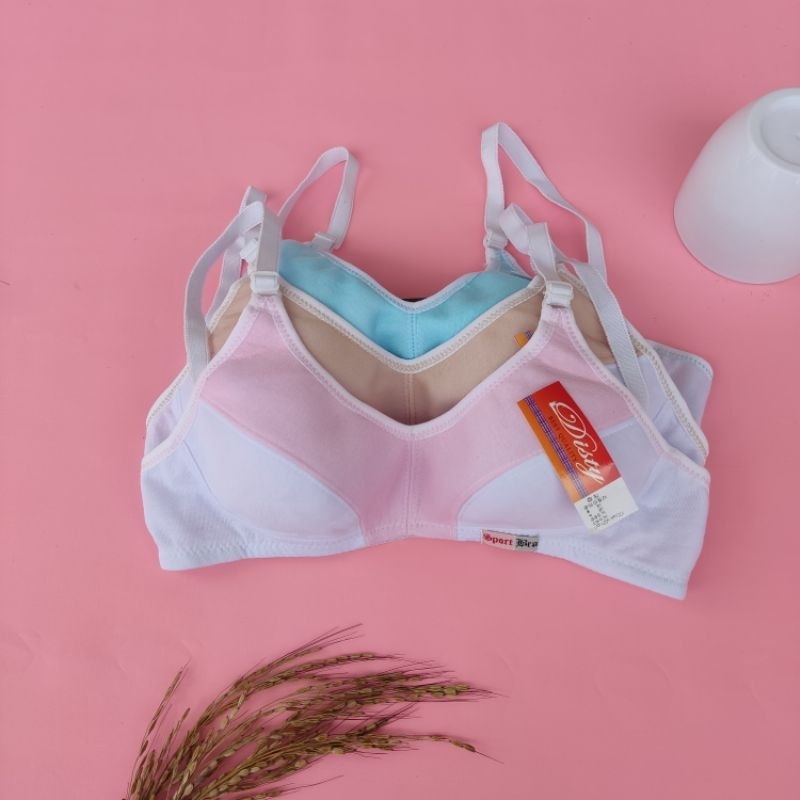 bh remaja bh pelajar Sport bra Disty BH remaja tanpa Busa tanpa kawat
