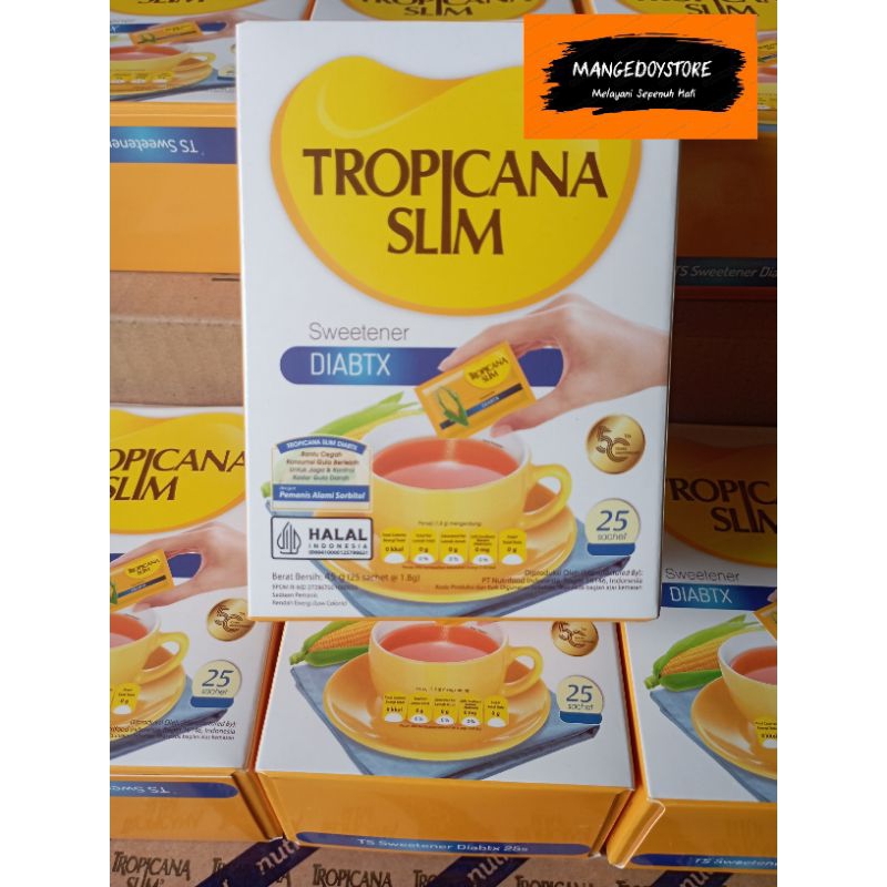 

Tropicana Slim Diabtx Box isi 25 Sachet