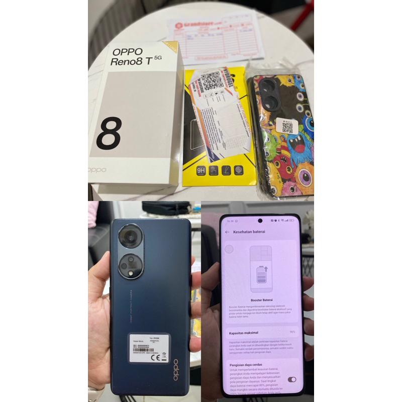 forsale hp oppo reno 8T 5G (second)