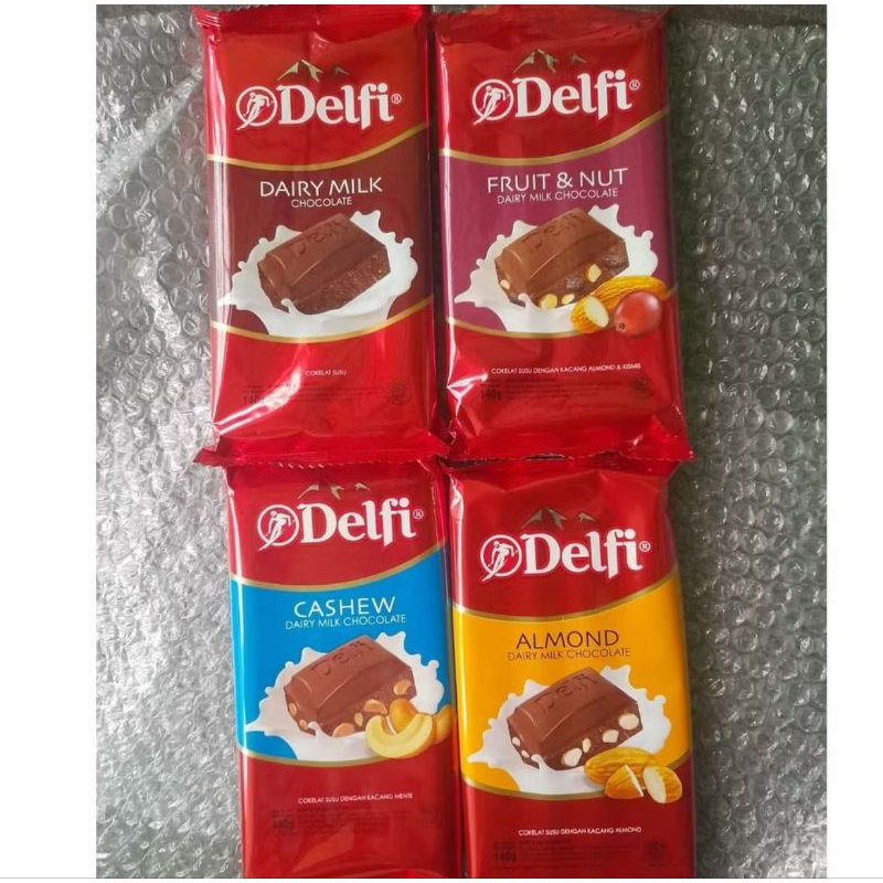 

Coklat Delfi Dairy milk 125gr halal / Delfi all varian rasa