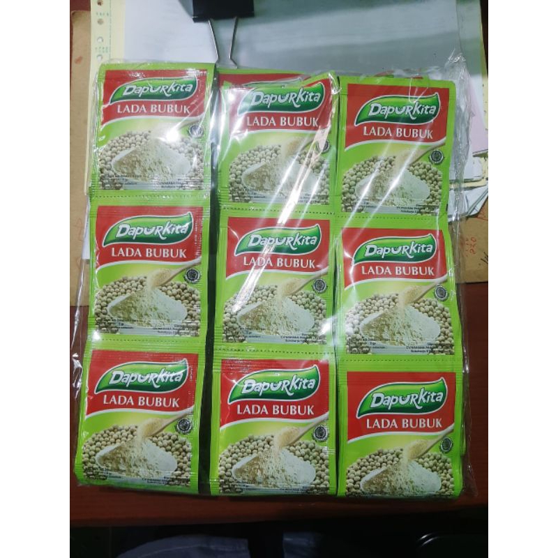 

Lada Bubuk 1 Pack (6 renceng x 12 pcs)