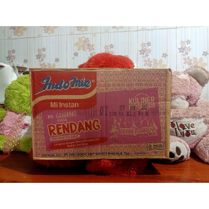 

Indomie mi goreng rasa rendang 40pcs