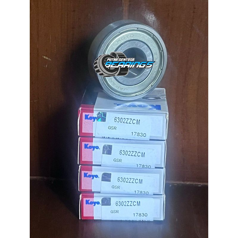 BEARING 6302ZZ KOYO LAHER 6302 ZZ KOYO