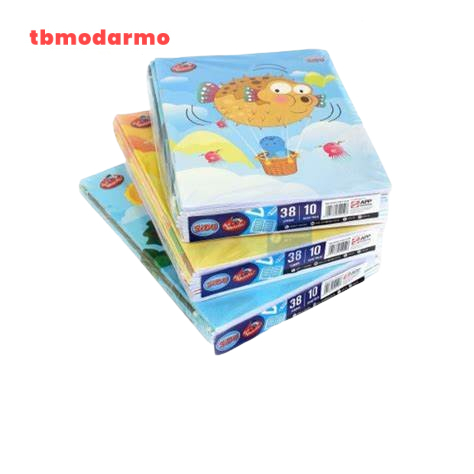 

TBMO BUKU TULIS SIDU EB 38 LBR / BUKU TULIS SINAR DUNIA 38 LEMBAR 1 PACK ISI 10pcs (PP)