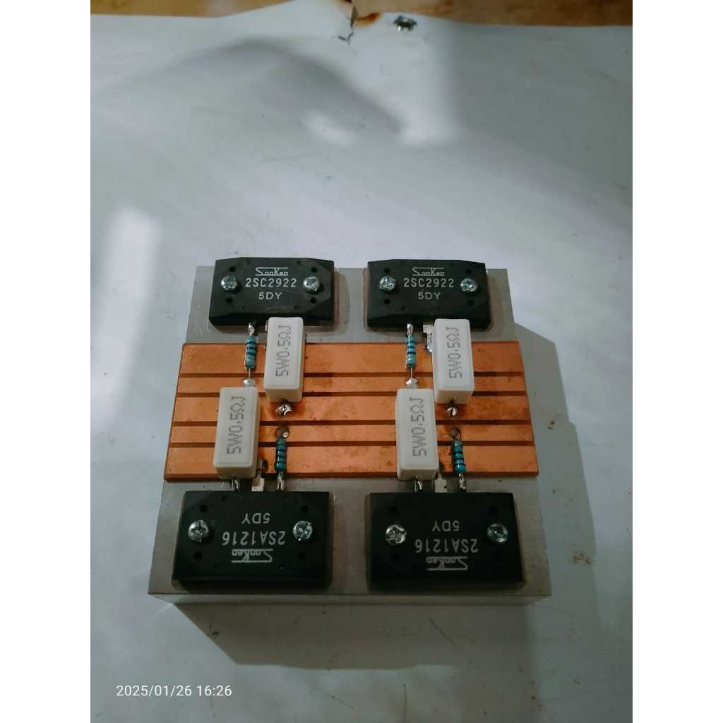 HEAT SINK  10CM PLUS TR FINAL 2 SET SANKEN 5DY