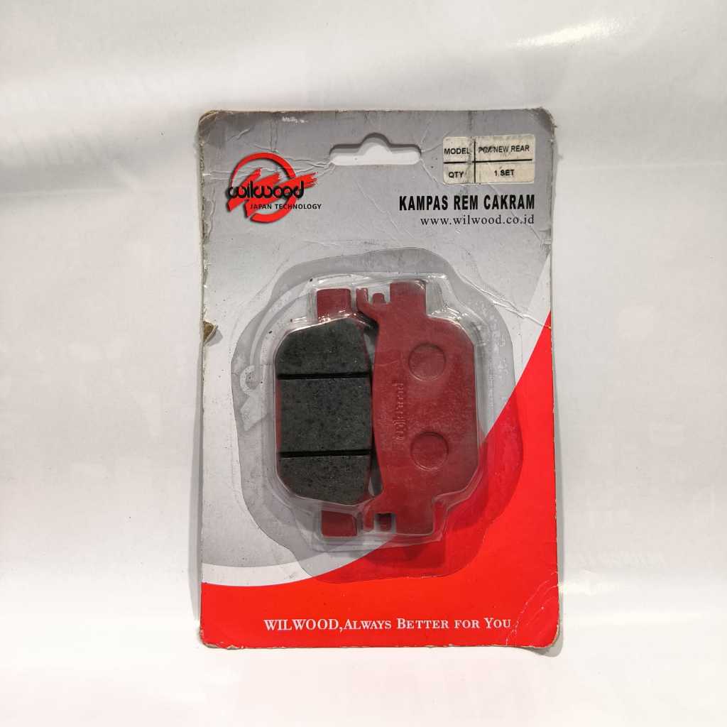 DISPAD KAMPAS REM BELAKANG PCX LOKAL ADV 150 160 VARIO 160 ORI WILWOOD
