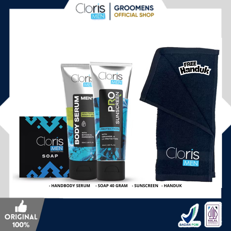 Clorismen Paket Skin Savior A - Paket Clorismen Skincare Pria Terlengkap