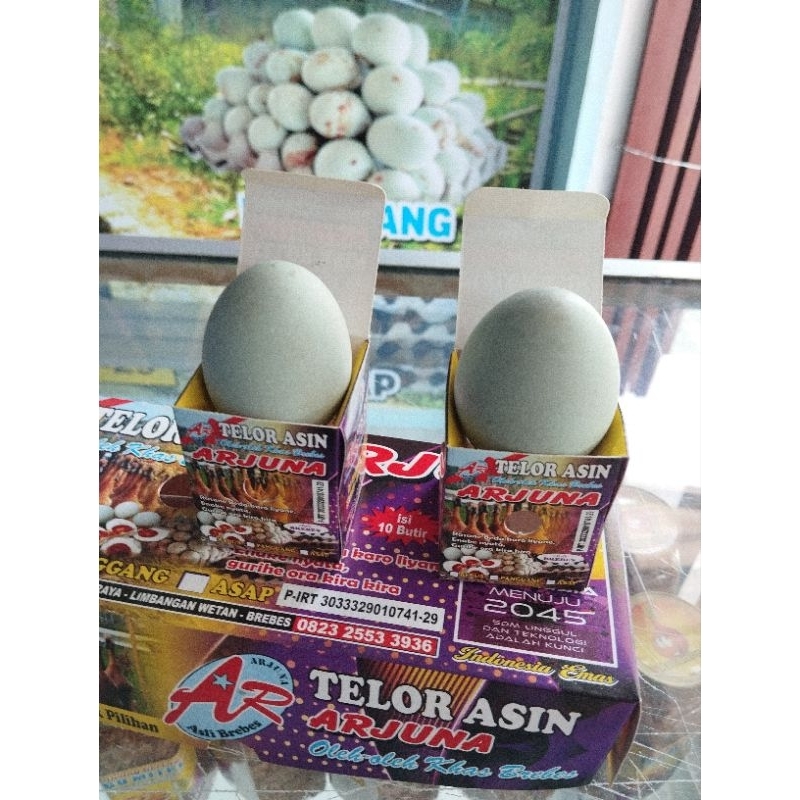 

TELUR ASIN REBUS ISI 10 PCS ASLI BREBES