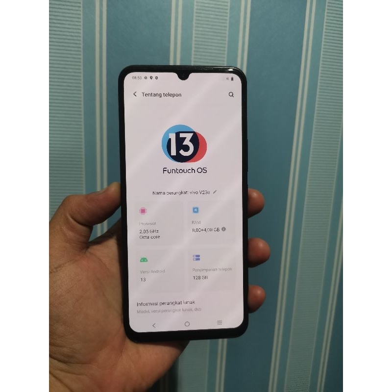 LCD lcd vivo v23e original copotan amoled