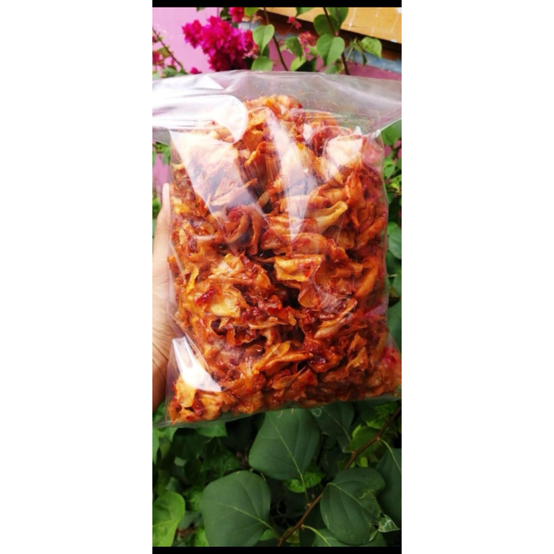 

Keripik singkong pedas 500gr