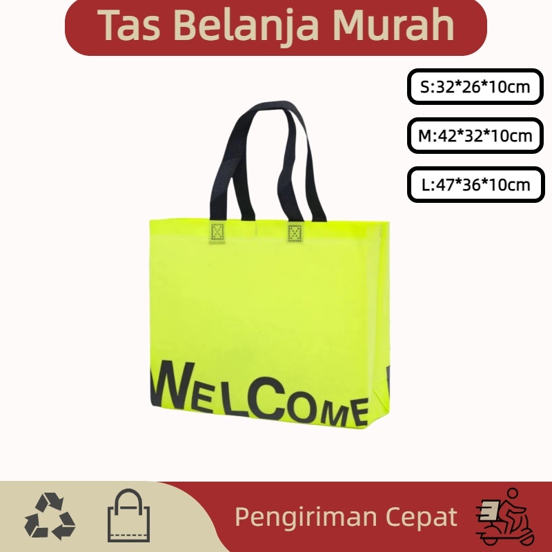 

Goodie bag-Tas Belanja tas spunbond tas souvenir premium tebal dan kuat/Terlaris lipat jumbo/ waterproof/shopping bag A15/A16