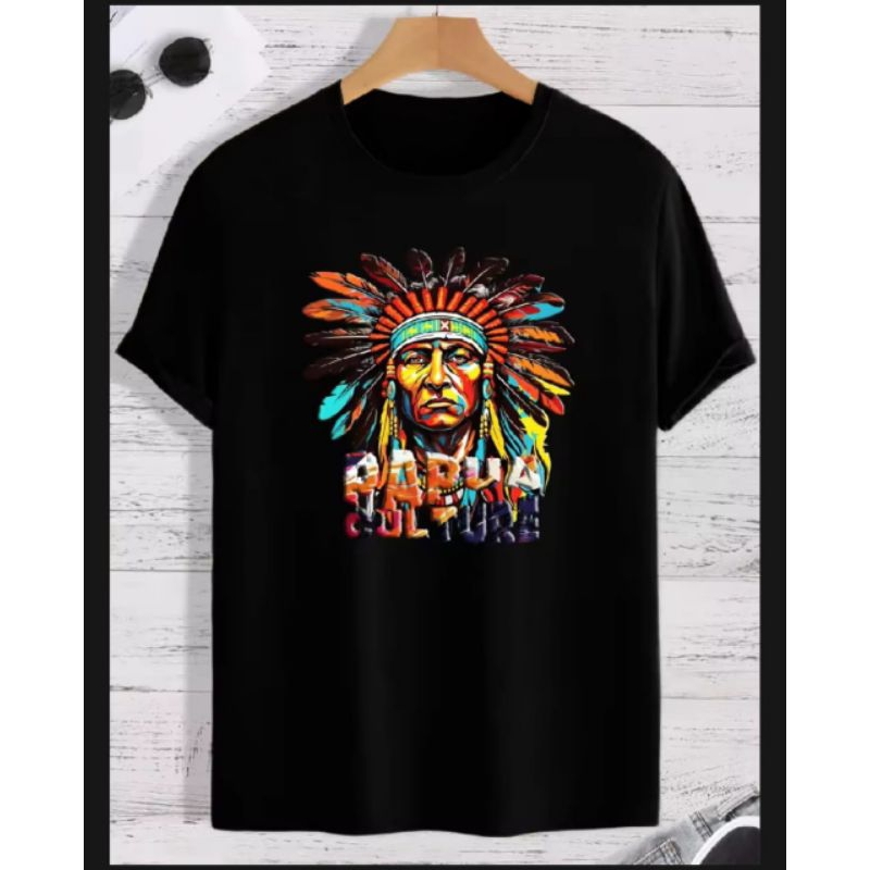 KAOS PAPUA CULTURE//T-SHIRT NEW
