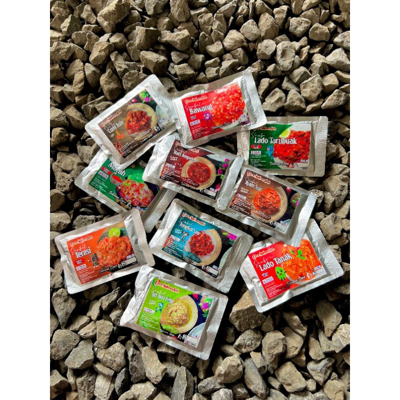 

paket hemat 5 varian sambal saset