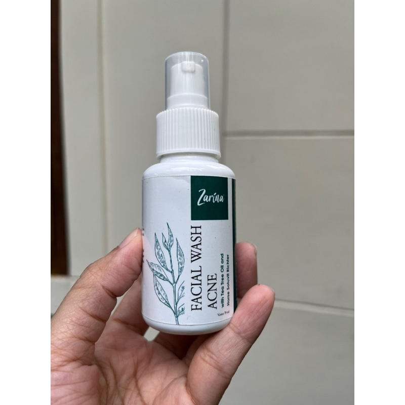 Preeloved New ZARINA Facial Wash Acne with Tea Tree Oil Horse Soluvit Richter 70ml