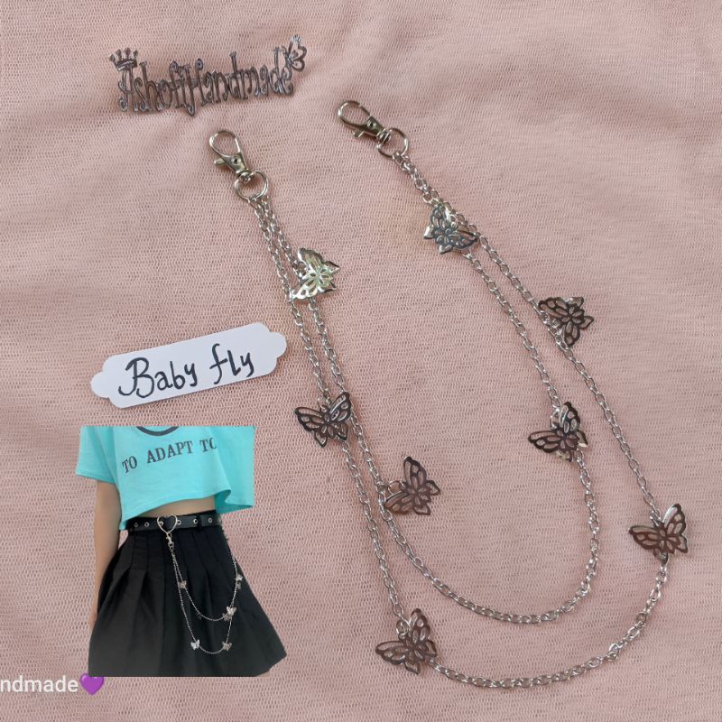 Ashofi. handmadd Rantai Celana Punk/ Chain pants