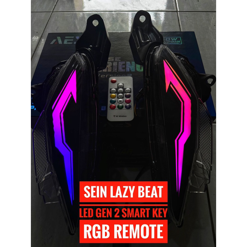 (ORIGINAL) Sein depan beat led gen 2 || sein depan beat smart key || sein depan beat street led 2024