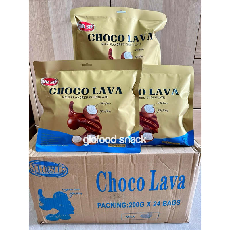 

CHOCO LAVA CHOCOLATE BALL Cemilan Bola Coklat SUSU Snack biskuit Wafer