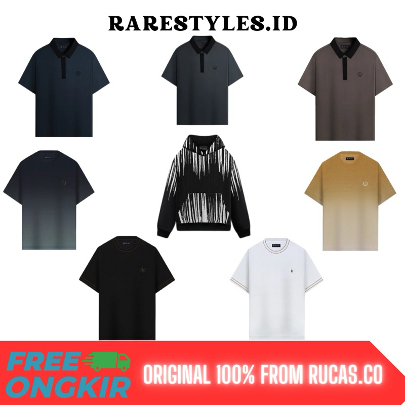 [ ORIGINAL 100% ] RUCAS TAILOR SHIRT POLO HOODIE