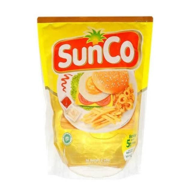 

minyak goreng sawit sunco pouch 2 liter