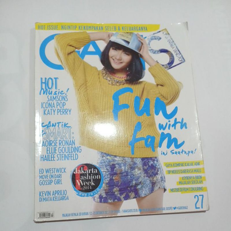 MAJALAH GADIS NO.27 OKTOBER 2013