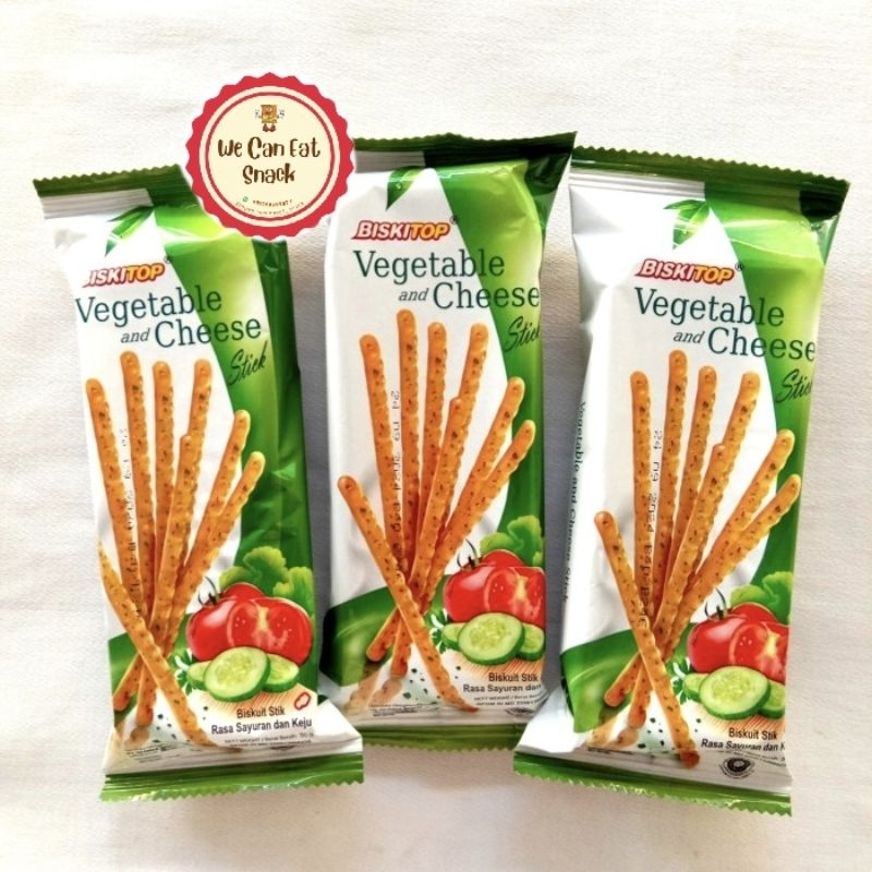 

Biskitop Vegetable and Cheese Stick (Isi 10 Bks)