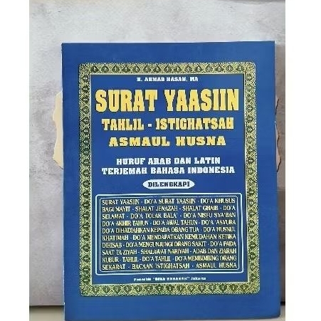 Yasin Tahlil istighosah Asmaul Husna ukuran B6