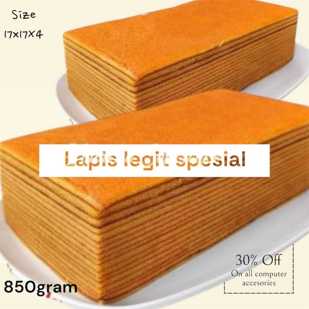 

Kue Lapis Legit 17 x 8 SPESIAL WYISMAN Tanpa Pengawet Fresh Setiap Hari Ukuran 8x17 100% HALAL