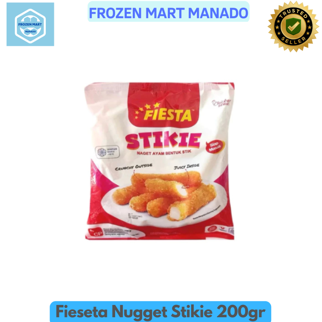 

Fiesta Nugget Stikie 200gr - Frozen Mart Manado (Frozen Food Manado)