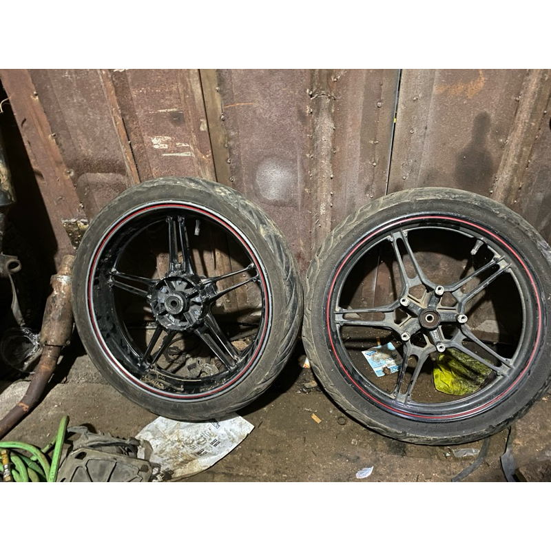 Vleg mx king set depan belakang
