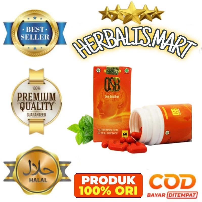 OSB Vitamin Otak Anak Dan Dewasa Asli Original