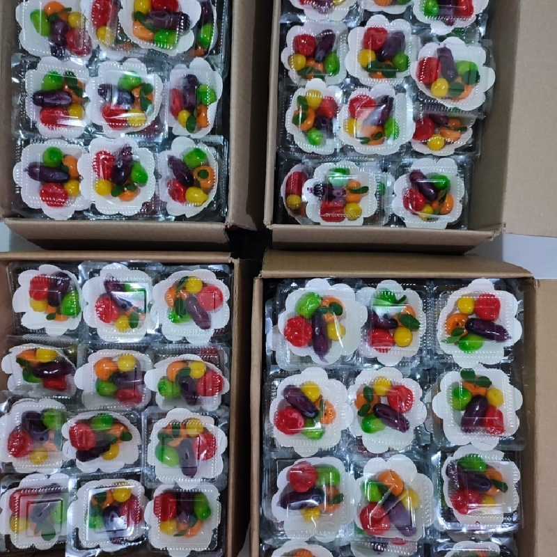 Jajan pasar jember - kue tok thailand [isi 5pcs] - Kue Lukchup Mini Thailand - kue basah jember