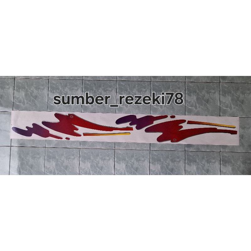 stiker sticker Suzuki katana tahun 1994/stiker list body Suzuki katana air/stiker Suzuki katana