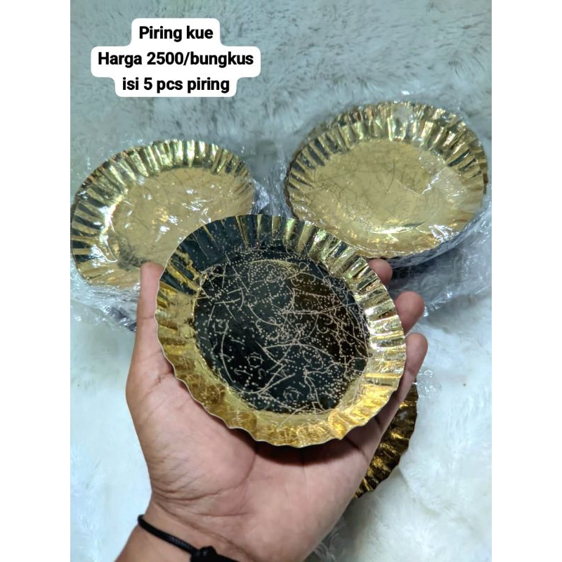 Piring Kue,Piring buah, piring agar-agar, piring kertas wadah makanan