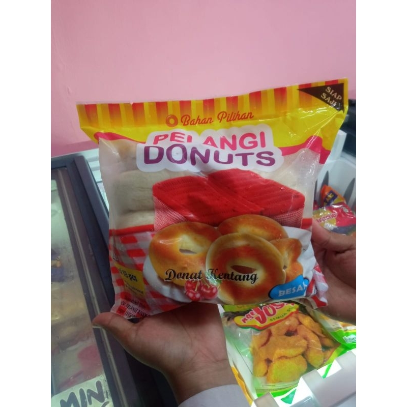 

donuts pelangi