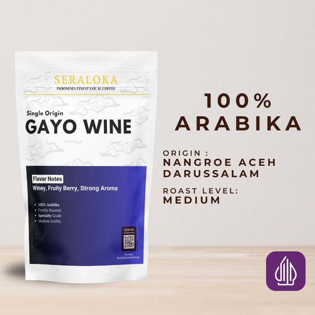 

Kopi Tubruk Gayo Wine 200 Gr Arabika Aceh