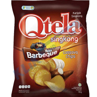 

QTELA KERIPIK SINGKONG BARBEQUE PACK 23/20GRAM RENCENG (ISI 10)