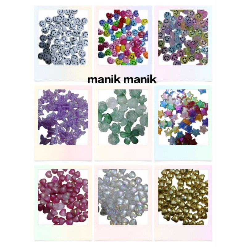 manik manik/mote mote mix/macam macam manik