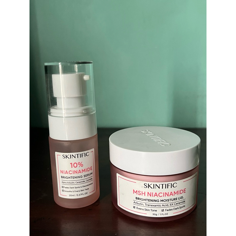 skintific glowing set