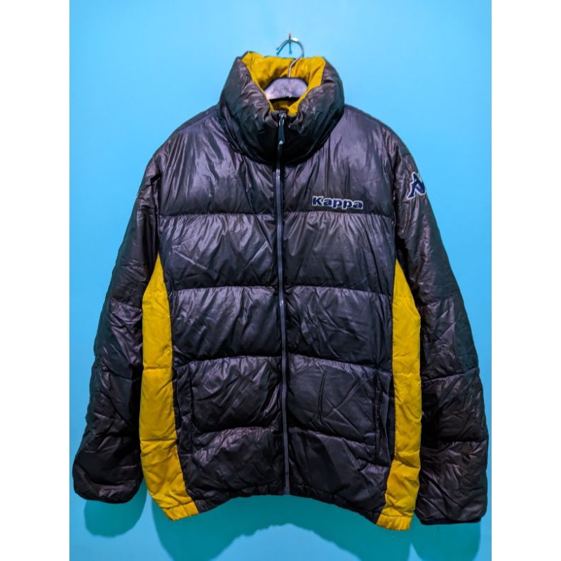 JAKET BULANG KAPPA BULU ANGSA PRELOVED BIG SIZE BESAR