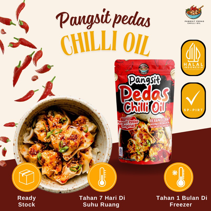 

Pangsit Pedas Chilli Oil Original