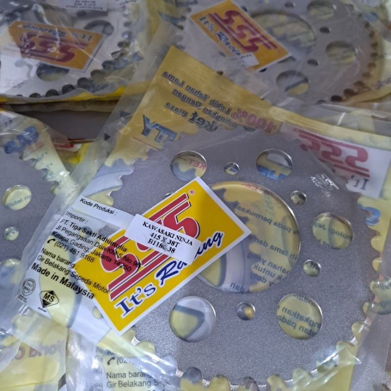 GEAR TRIPLE S SSS KAWASAKI NINJA 415 BELAKANG